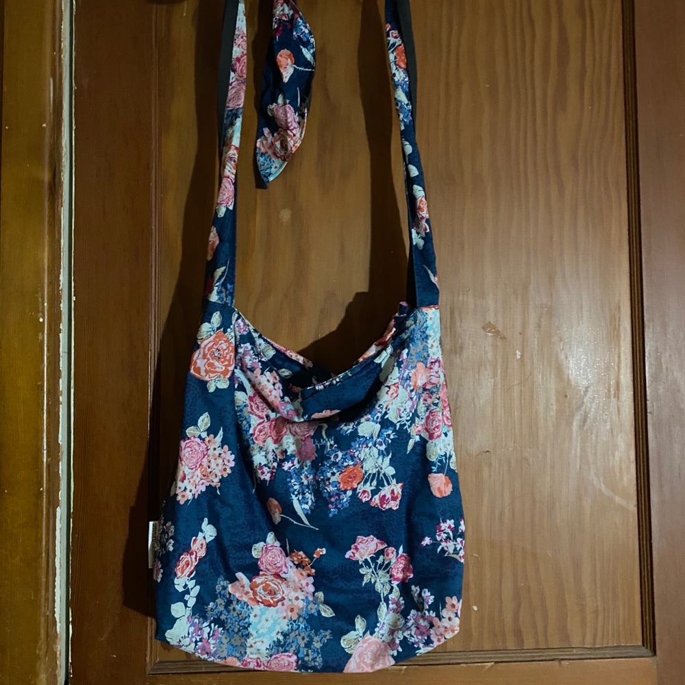 Smartbottoms Blue Flora Diaper Bag